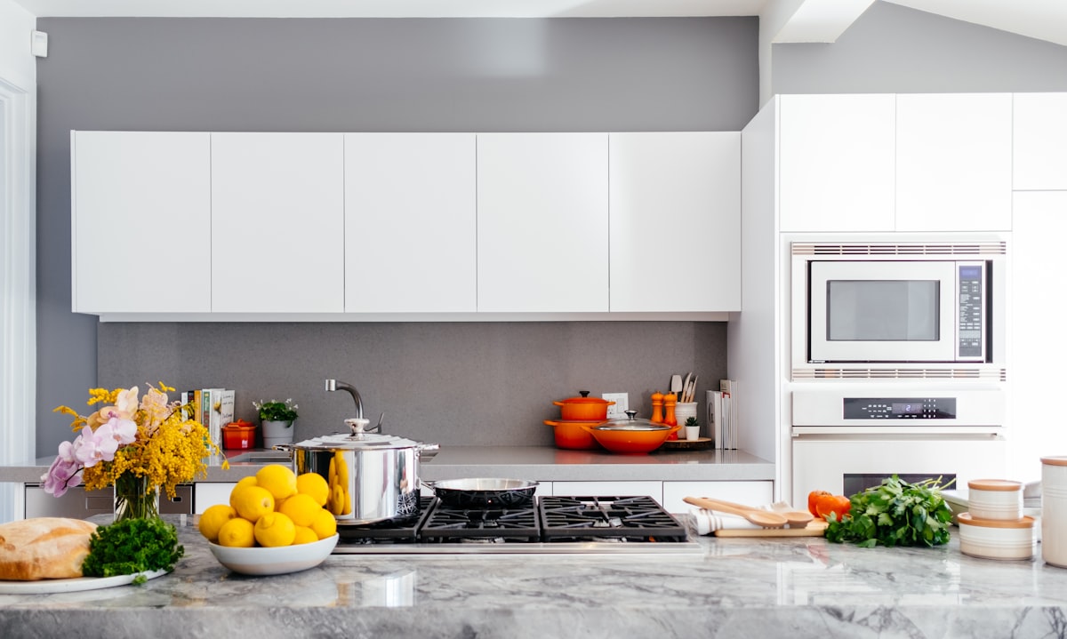 Modern kitchen cabinetry
